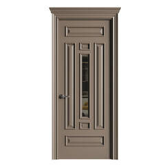 A door with a window in it