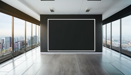 Realistic Interior Poster Mockup for Creative Projects