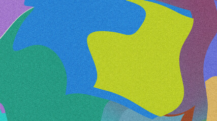 Vibrant and Modern Gradient Background Featuring Smooth Fluid Shapes – Grainy Noise Texture Adds a Futuristic and Unique Visual Touch for Poster Designs