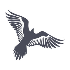 Vector Silhouette of Birds Icon for Design