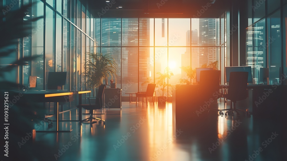 Aufkleber A virtual workspace integrating 3D glowing shared workflows and 2D visual task completion trackers. 4k resolution, Cinematic Scene