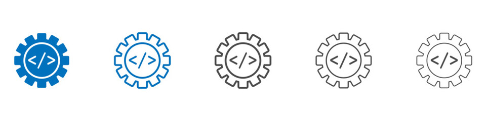 Compile icon vector set collection for web