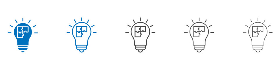 Creativity icon vector set collection for web