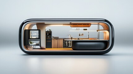 Obraz premium modern kitchen interior design