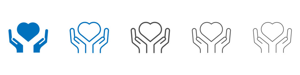 Obraz premium Selfcare icon vector set collection for web
