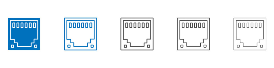 TCP icon vector set collection for web