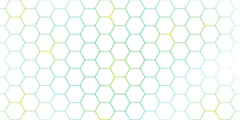 Abstract Hexagon white background , blue light and shadow. Abstract background design with white hexagon and blue light. Abstract. Hexagon. Vector. Illustration. 