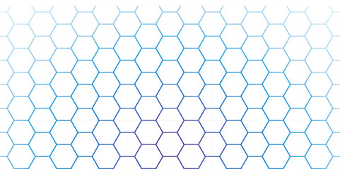 Abstract Hexagon white background , blue light and shadow. Abstract background design with white hexagon and blue light. Abstract. Hexagon. Vector