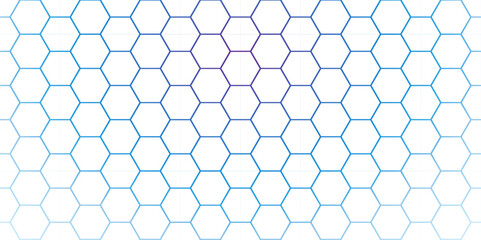 Abstract Hexagon white background , blue light and shadow. Abstract background design with white hexagon and blue light. Abstract. Hexagon. Vector. Illustration. 