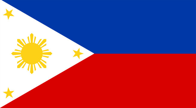 Philippines Flag Vector Editable | High-Resolution National Symbol