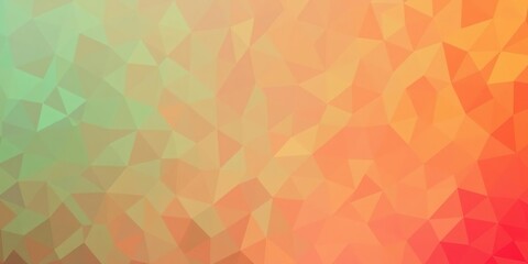 A colorful gradient background with green and red polyomino shapes forming a stylized and intricate design that creates a sense of depth, design element, colorful gradient, creative expression