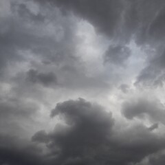 Obraz premium storm clouds timelapse