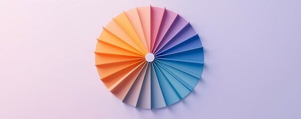 Radial Chart Benchmarking Product Features Quality Scores - Clean Design with Balanced Colors for Data Visualization and Analysis