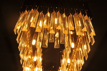 luminário de luxo luz quente 