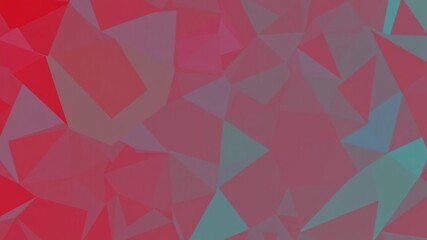 Naklejka premium Vibrant abstract background with geometric shapes in red blue green hues, geometric, colorful, patterns