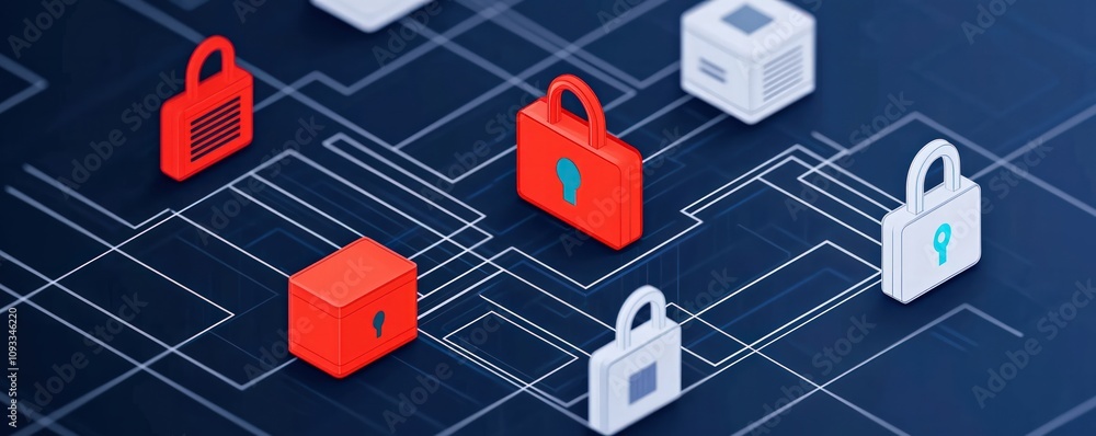 Poster protecting data privacy technology insights digital environment online security strategies