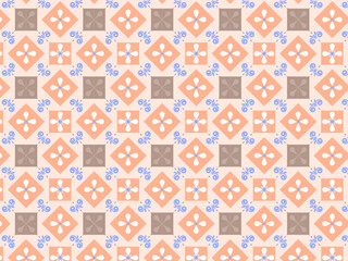 Decorative geometric diagonal seamless background pattern