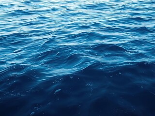 Fototapeta premium Depth of the sea with a vertical scale, marine life, underwater