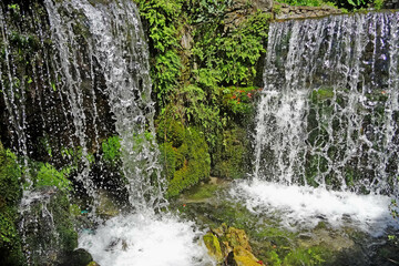 Grèce, la Crète, les Cascades d'Argyroupoli