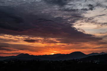 Spectacular photographs of sunsets in Molise 1124