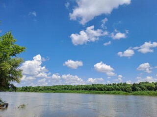 landscape with lake