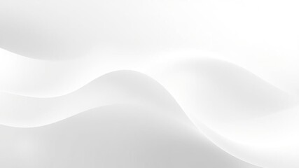 Obraz premium Wavy gradient background with soft white and gray hues, ethereal, style