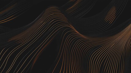 Naklejka premium Abstract Blue Wave Pattern Vector Illustration for Digital Wallpaper Design