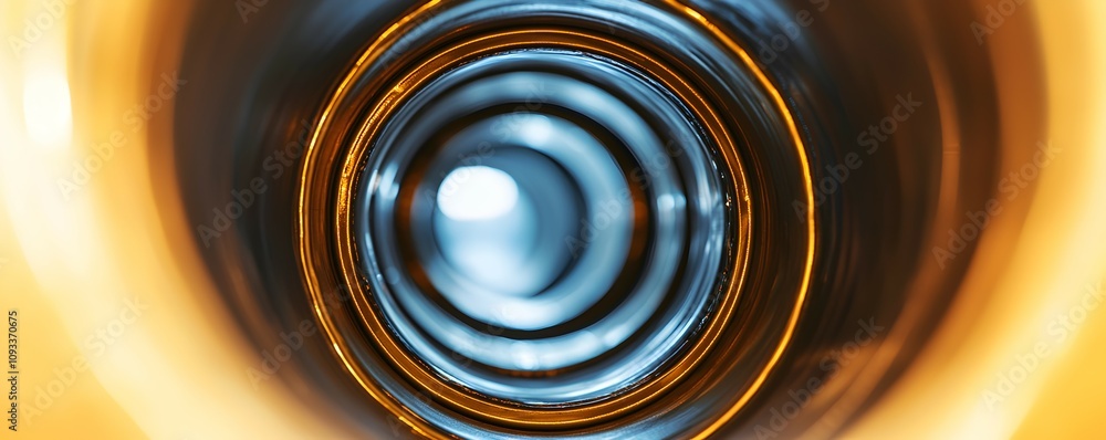 Poster expert pipe relining process adhesive layers bonding in industrial setting - clear view of realistic