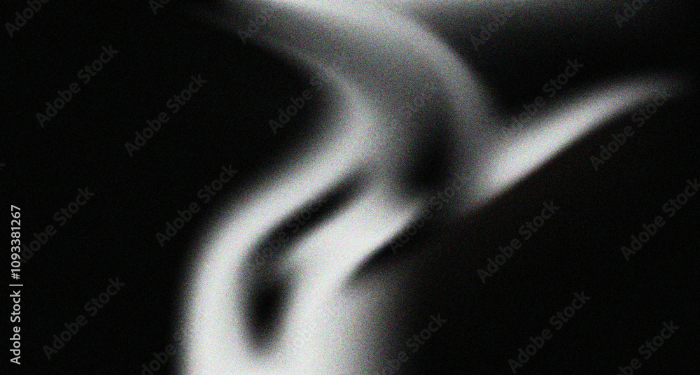 Aufkleber abstract dark grey grainy black pattern motion blur gradient seamless background