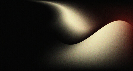 Abstract golden grainy background black gradient featuring grainy texture for design