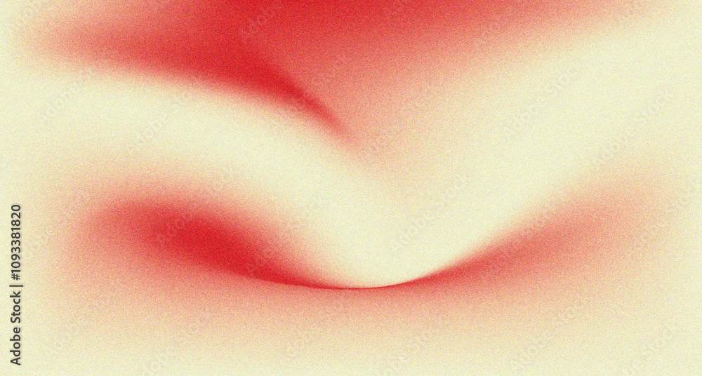 Poster abstract light yellow red grainy gradient background for graphic design