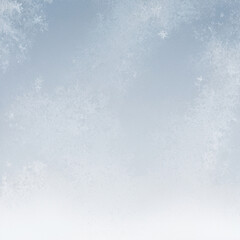 Fototapeta premium White snow texture background, minimalistic illustration