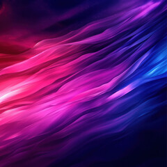 Obraz premium Vibrant abstract waves in pink, purple, and blue tones