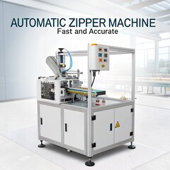 Automatic Zipper Machine for Fast and Accurate Production