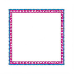 colorful poster design with colorful frame. new year, birthday poster design with colorful frame.