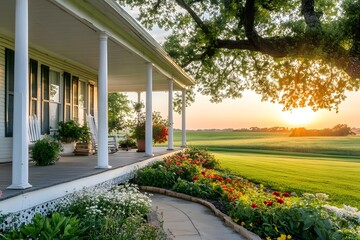 Charming Cottage with Beautiful Flower Garden and Porch