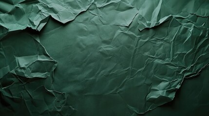 Crumpled green paper backdrop featuring a textured surface that mimics a chalkboard, perfect for creative photography and design projects.