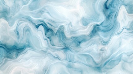 Fototapeta premium Pastel blue abstract watercolor texture creating a smooth and flowing artistic background ideal for design templates and creative projects.