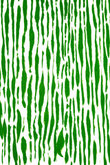 Thick Ink Pen Green Lines on White Background Zebra Skin Barcode Shapes