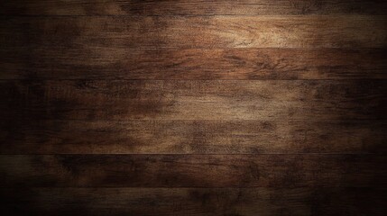 Naklejka premium Rich wood texture background featuring warm tones and varied grain patterns, perfect for artistic projects, texture applications, or web design.