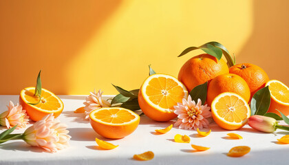 oranges and tangerines