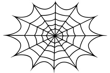 spider and web