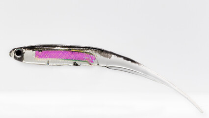 Fishing accessories, a silicon soft bait   spinner bait lure simulates a little fish swimming