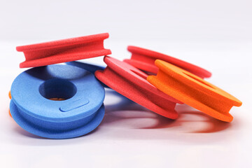 Fishing accessories, EVA rubber line winder in various colors to keep save your line