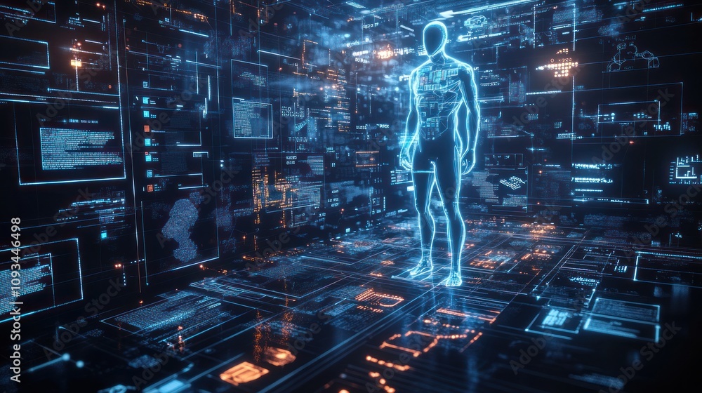 Poster Digital Human Model Within a Complex Data System