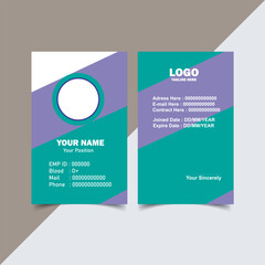 Id Card Design Template