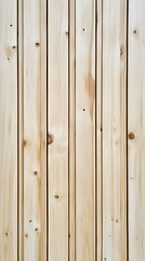 Light-colored wooden planks arranged vertically create a smooth and natural texture, perfect for backgrounds, designs, and rustic aesthetics in various projects