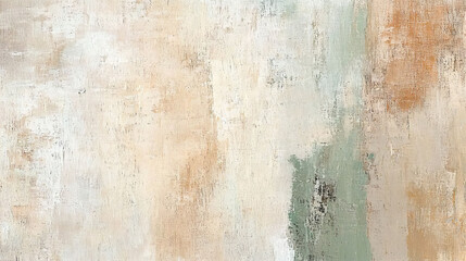 Obraz premium Aesthetic textured canvas showcase home studio art piece muted earthy palette close-up view creative inspiration