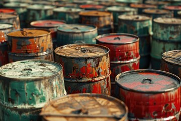 Oil barrels  Oil barrels