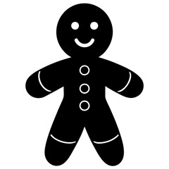 christmas gingerbread person